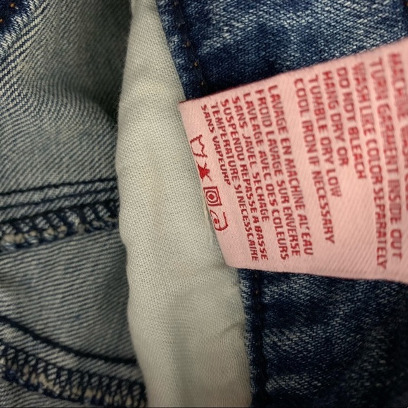 Revice Star Skinny Jeans Size 25 Blue - Picture 7 of 9